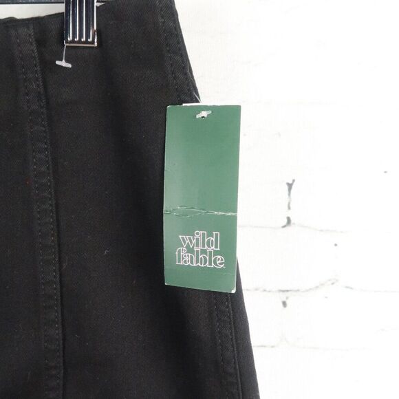 WILD FABLE BLACK MINI SKIRT SIZE 8 NWT - Picture 4 of 7